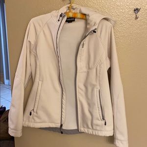 White all weather jacket